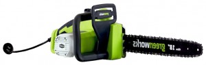 Buy electric chain saw Greenworks GCS2046 online :: Characteristics and Photo