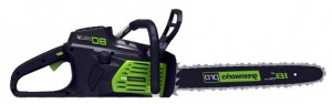 Buy electric chain saw Greenworks GD80CS50 0 online :: Characteristics and Photo