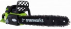 Greenworks GD40CS40 0 électrique scie à chaîne scie à main