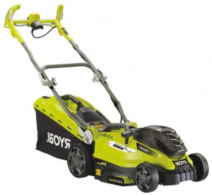 Buy lawn mower RYOBI RLM 18C34H25 online :: Characteristics and Photo