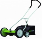 lawn mower no engine Greenworks 25062 18-Inch