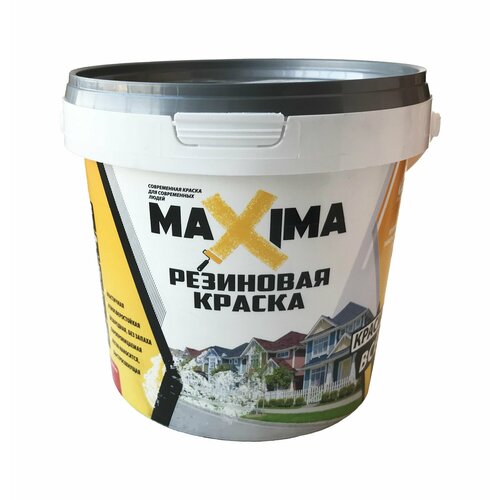 фотография Резиновая краска MAXIMA №108 Керамика 1 кг, купить онлайн за 1190 рубл